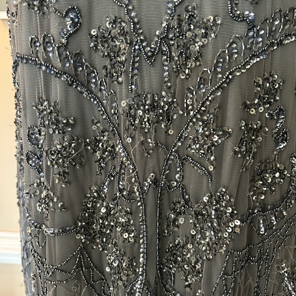 Pissarro Nights Ash Blue Sequin Gown - Picture 12 of 14